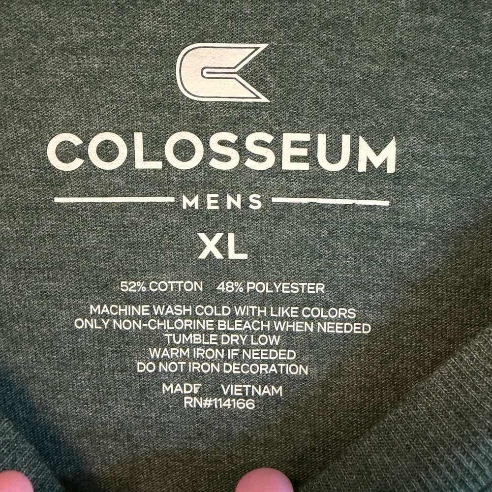 NWT Colosseum Baylor Bears Green Tee with Yellow & White Logo - Picture 3 of 5